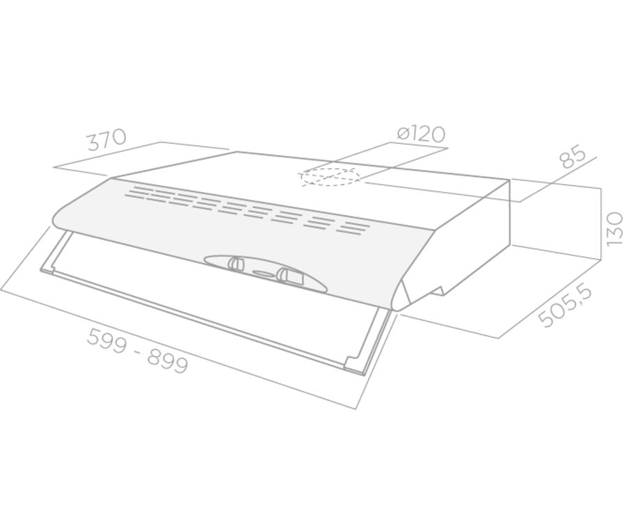 Concorde Elica Built-in Hood