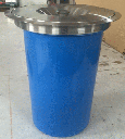 Kitchen Table Embedded Waste Bin