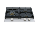 60 cm PRO Hob, 3 Gas Burners . Cast Iron Support - Front Knobs