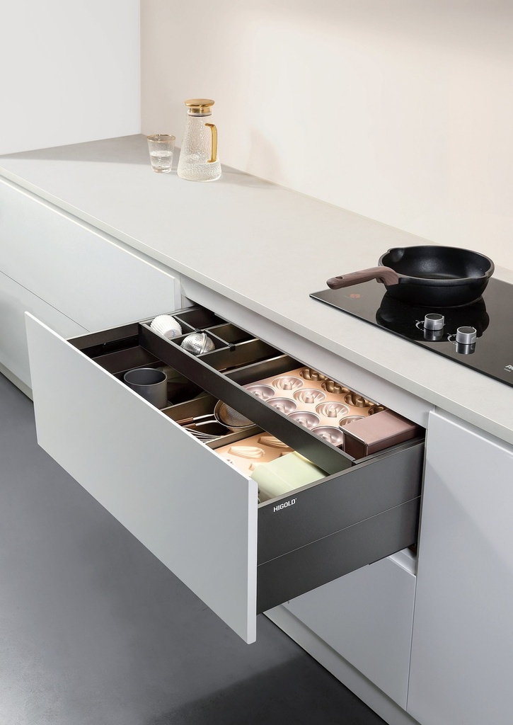 Aluminum Magic Drawer - Shearer 4.0 - With inner drawer & divider