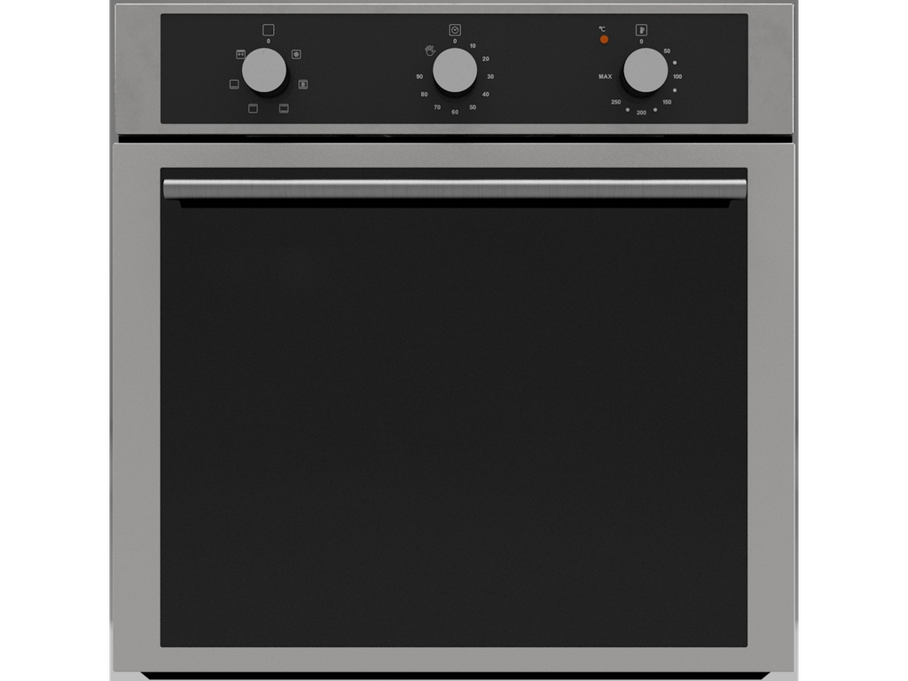 Electric Oven 60 cm, 6 Cooking Functions, Full Frame (w Cooking Fan)