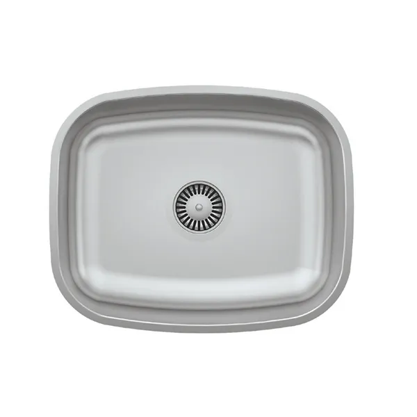 U004 Stainless Steel Inset Single Bowl Kitchen Sink