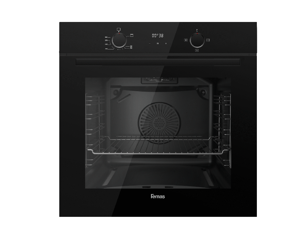 60cm Built-In Full Gas Oven, Diamond 75DT3 CS
