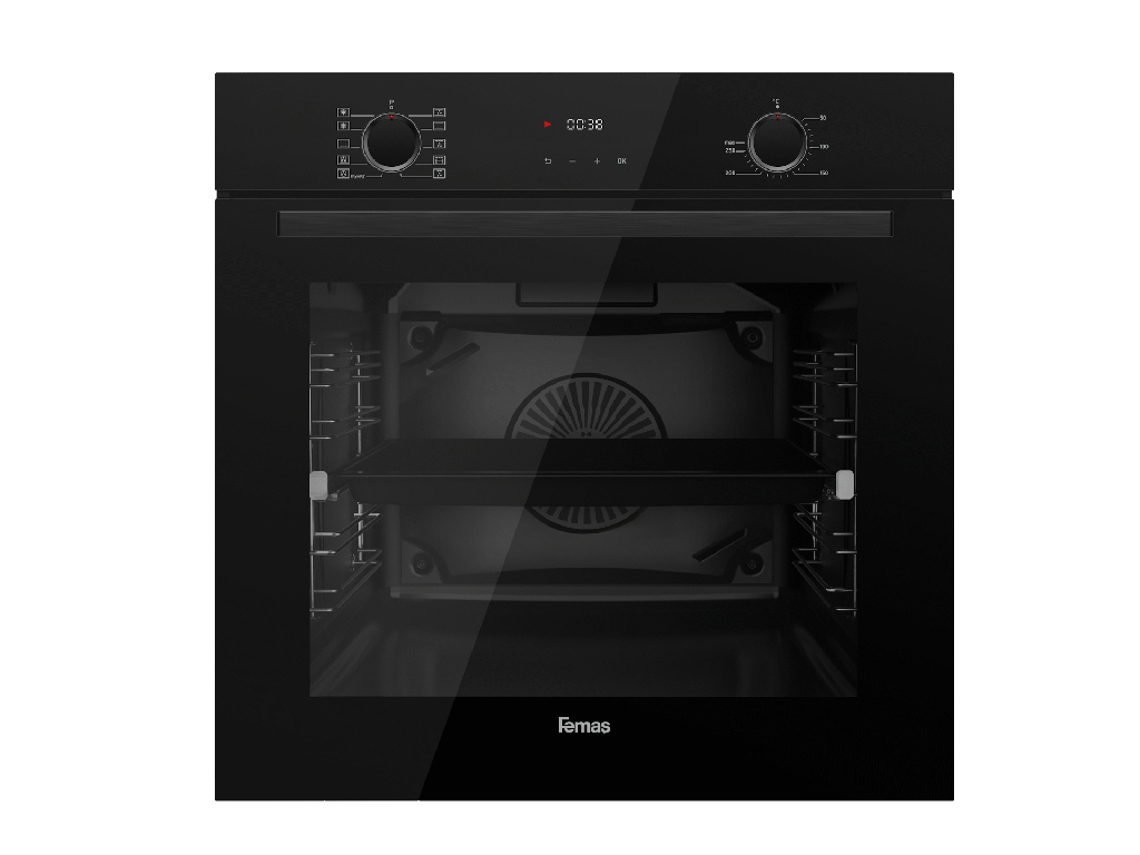 60cm Built-In Electric Oven, Diamond 662 CS