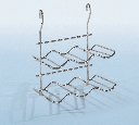 Art.771 Double Bottle Rack