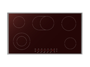 VTC Highlight 90 cm Built-In Hob, Vitroceramic, 5 Burners, Touch control