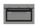 Gas Oven 90 cm with Electric Grill, 4 Cooking Functions, U-Frame (Double Fan)