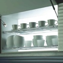 Shelf for high unit